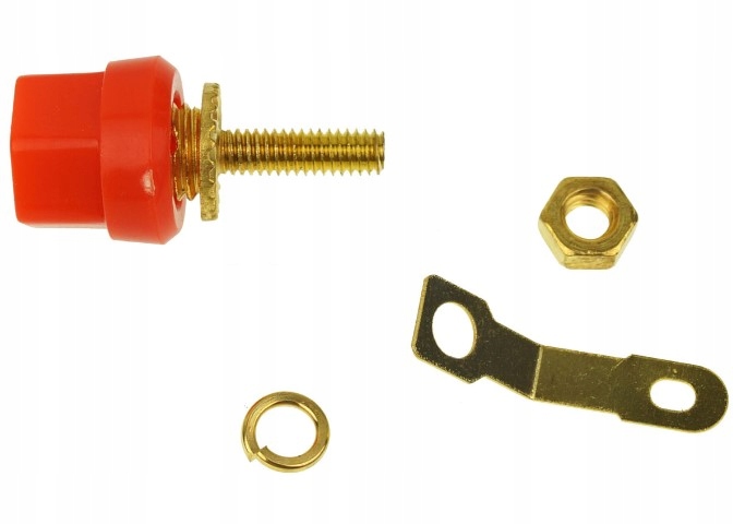 

Gniazdo banan sześciokątne złote czerwone