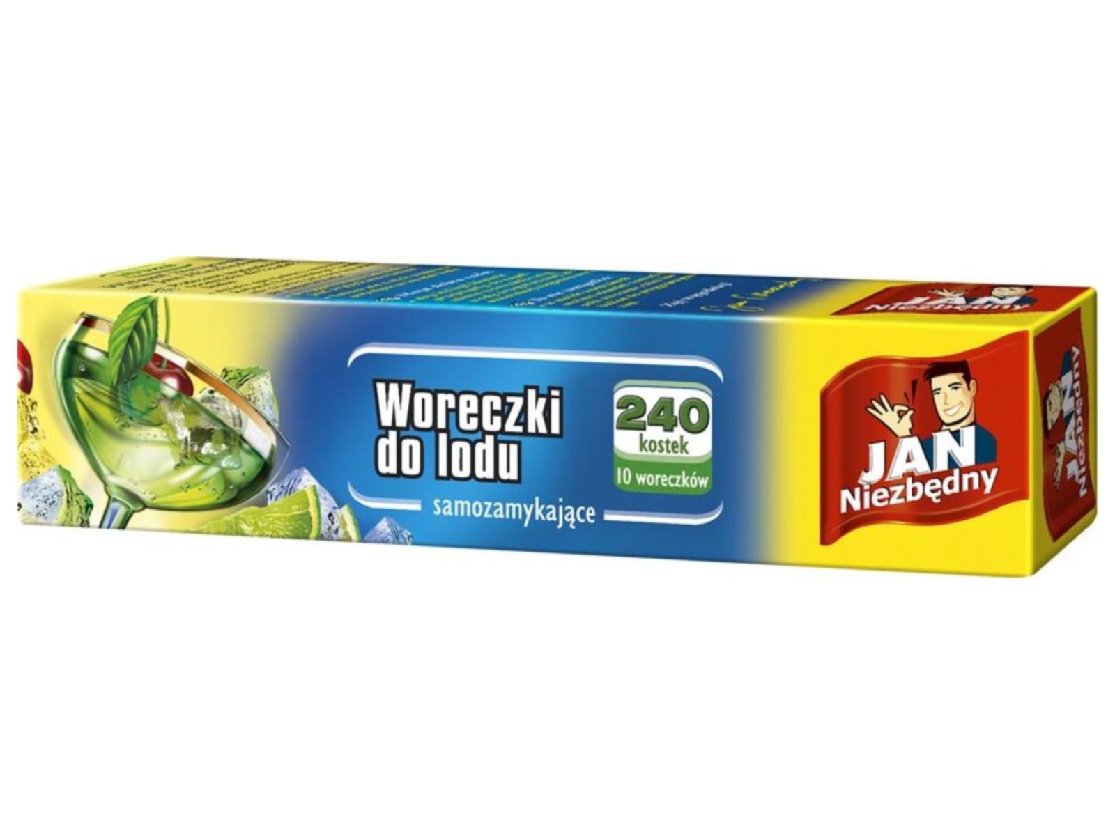 

Jan Niezbędny Woreczki do Lodu 240 kostek
