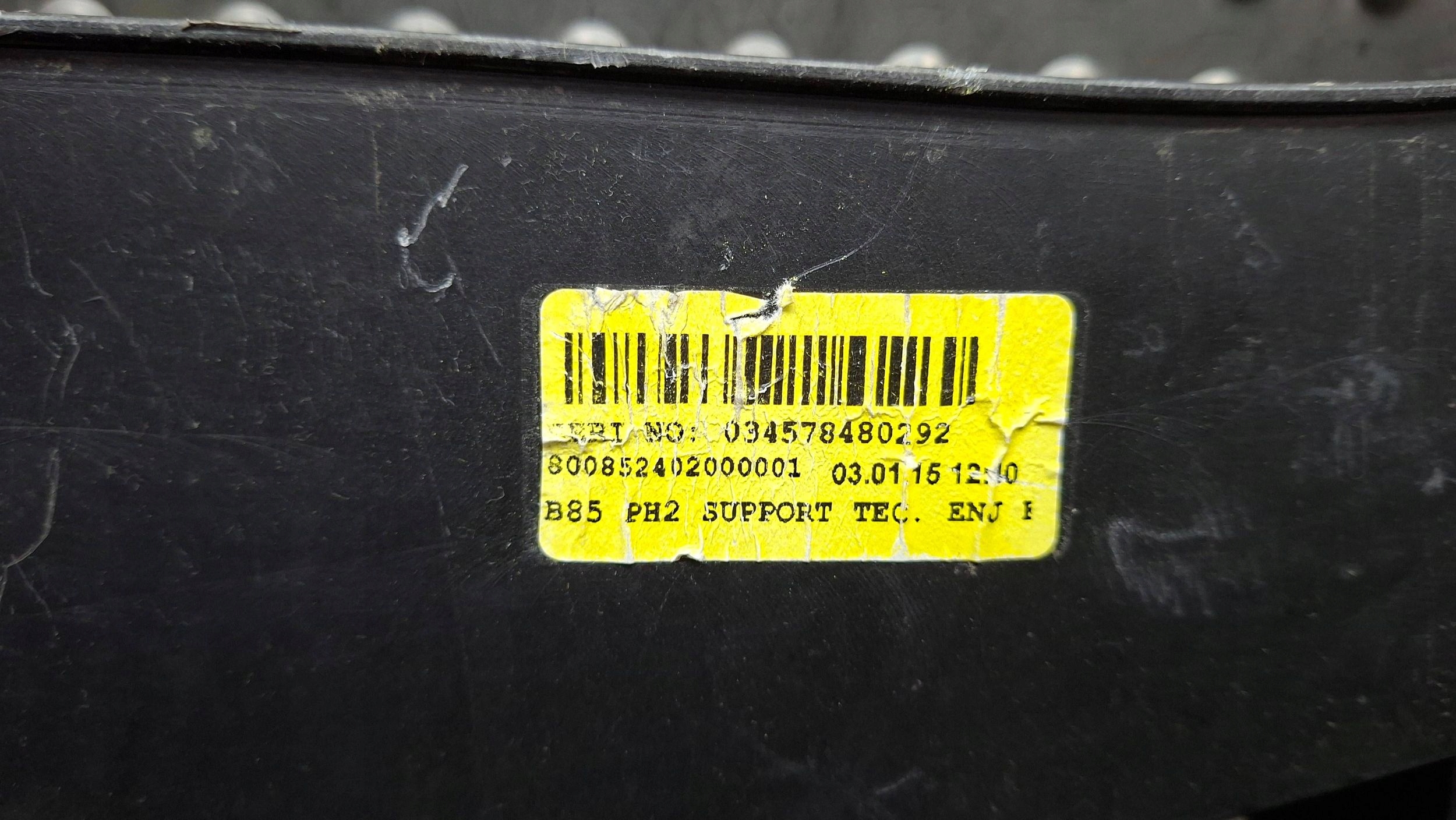 pillar upper of a bumper front RENAULT CLIO III LIFT 2009