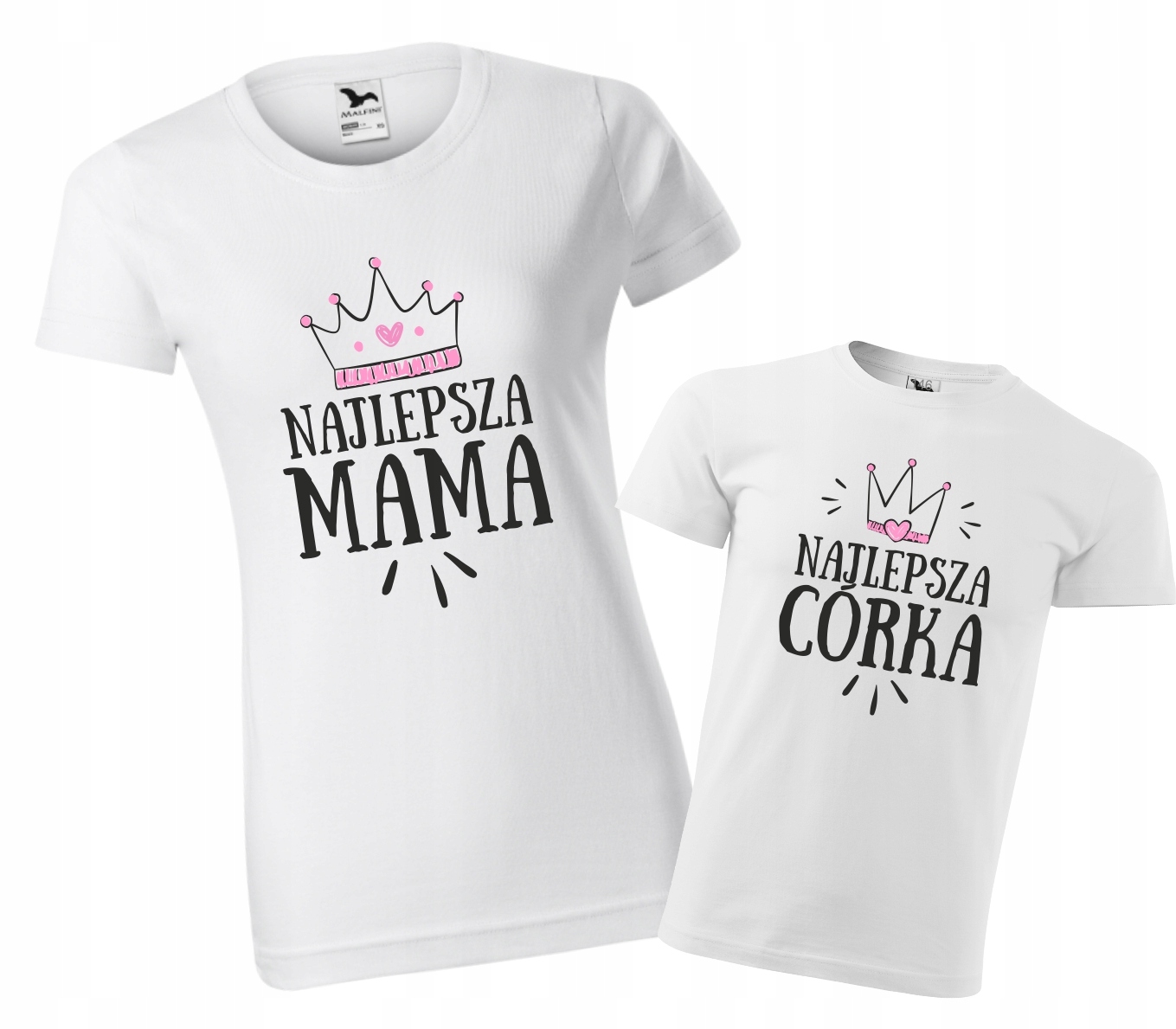 

Zestaw koszulek Mama Córka Dzień Mamy S 146 cm
