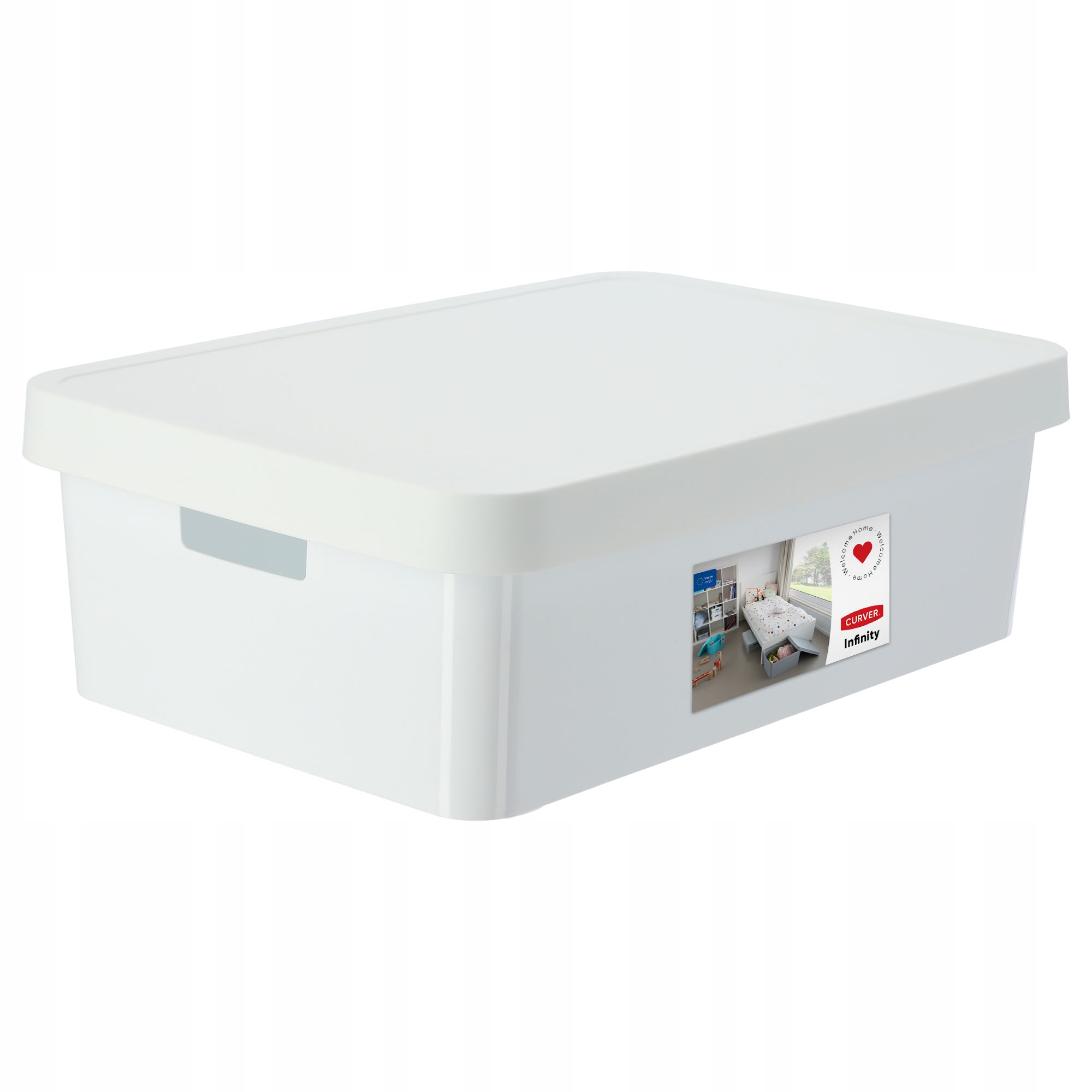

Curver Pojemnik Pudełko Z Pokrywką 30 L Biały