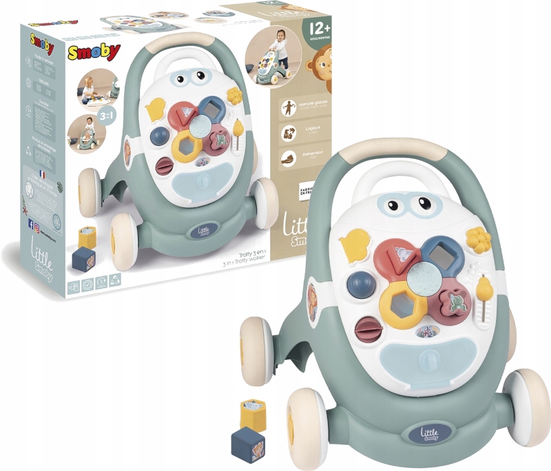 

Little Smoby Chodzik 3W1 Tablica Interaktywna 12M+