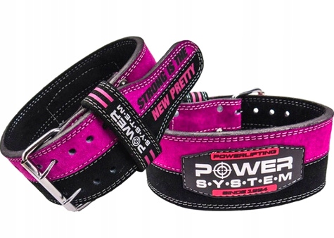 Power System Pás pro silový trojboj Powerlifting Belt Femme vel. S