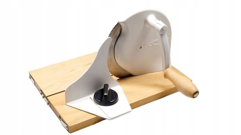 Ručný krájač chleba a potravín Trend biely