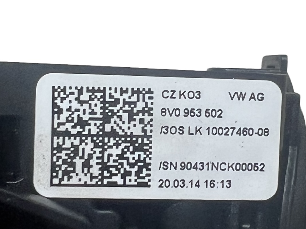 DEVIO LUCI TERGICRISTALLO TERGI luci MIGACZY AUDI A3 8V