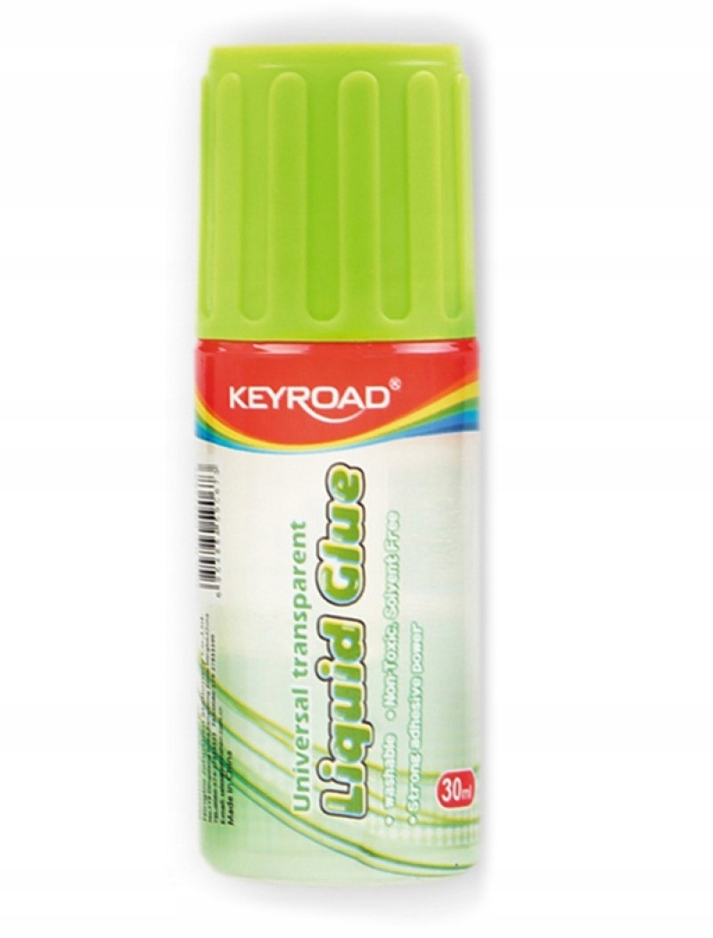 

Klej biurowy szkolny w płynie gąbka 30ml Keyroad