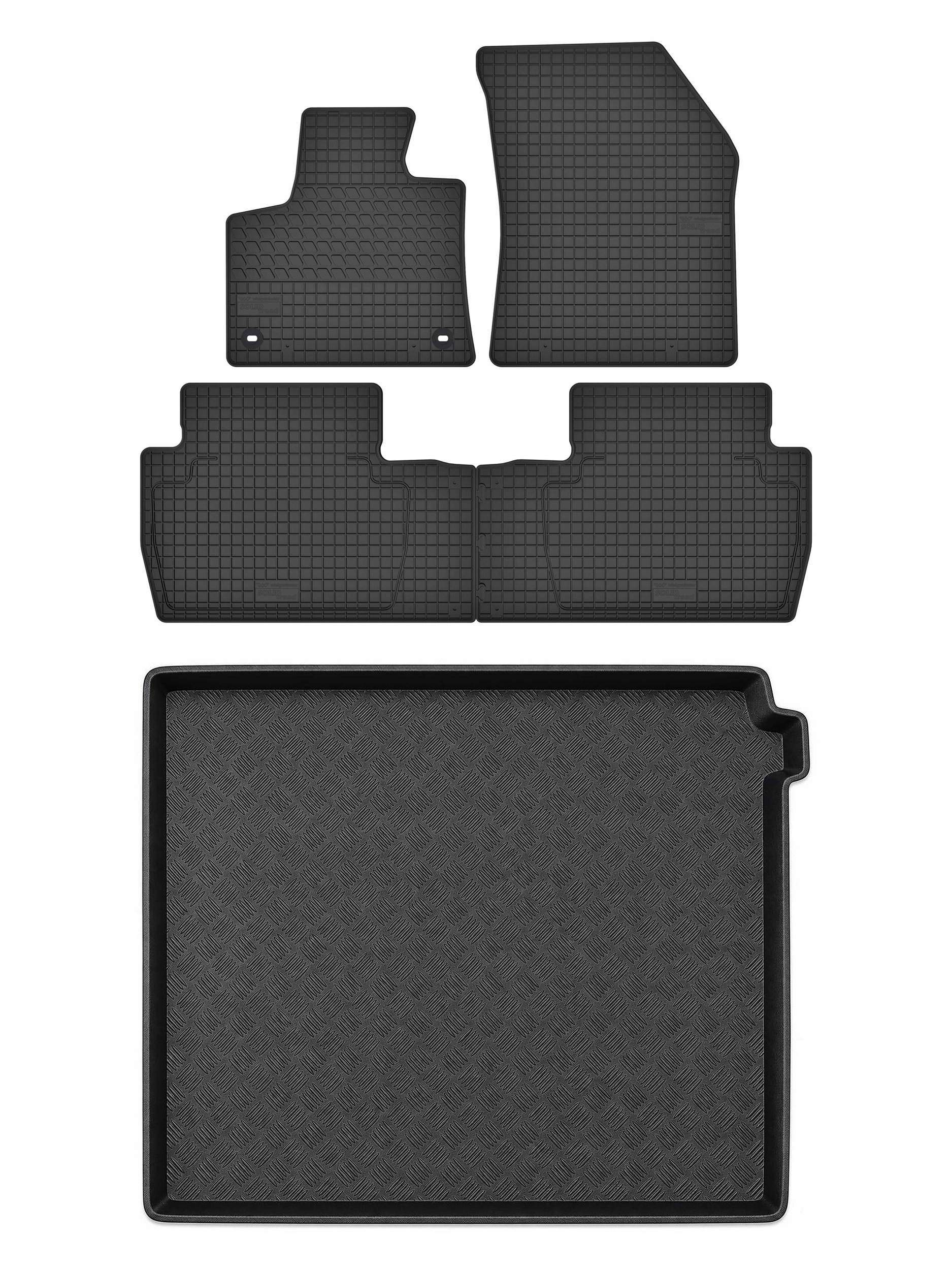 Gumové rohože SolidTread rohož batožinového priestoru pre: Peugeot 5008 II 2017-2024
