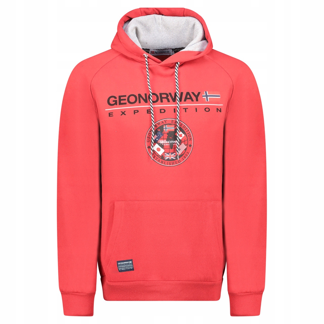 Geographical Norway mikina pánská Gvick Men L červená