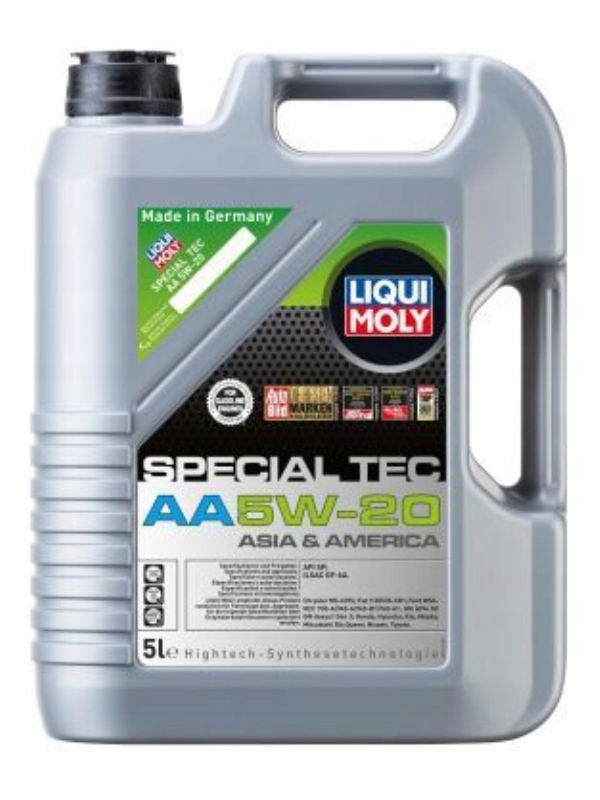 Olej Liqui Moly 5V20 5L Syntetický Special Tec Aa GF-5 Wss M2C 945