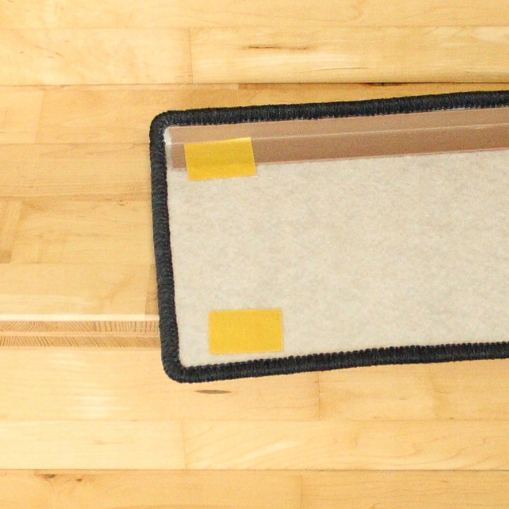 NAKŁADKI DYWANIKI NA SCHODY GRAFIT Kolor czarny inny