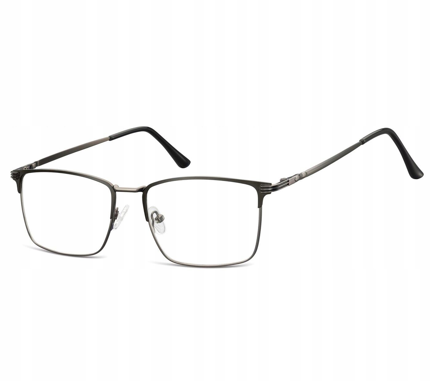 Brýle Nerd obdélníkové Korekční nuly Unisex