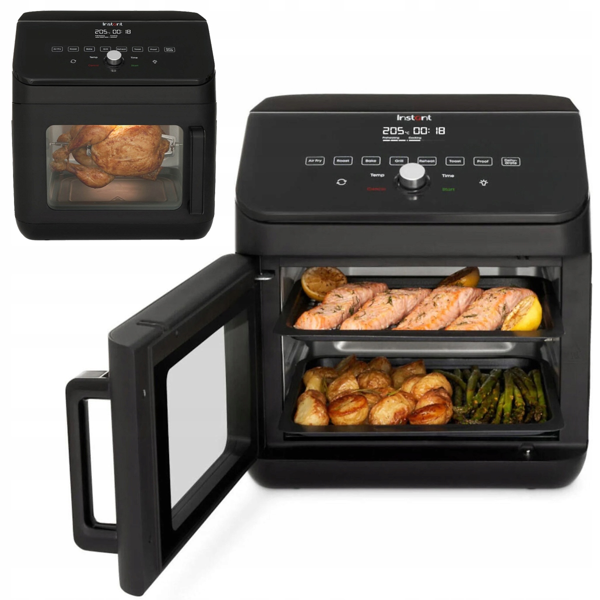 Bezkyslíková fritéza Mini rúra Airfryer Instant Pot Vortex Plus