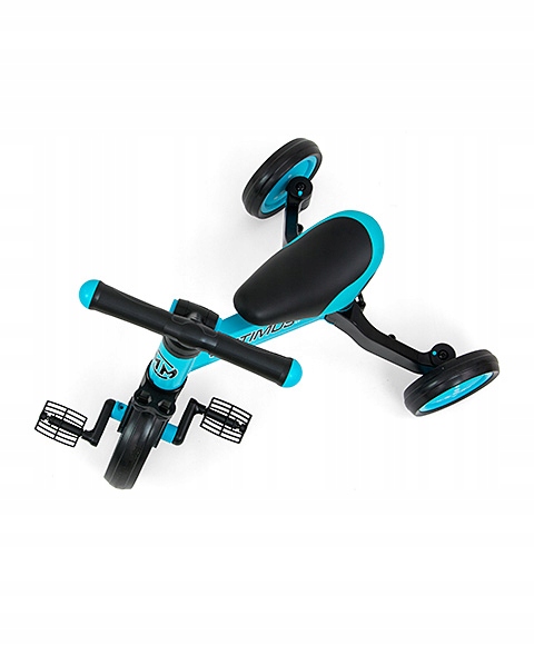 Rowerek Rozwojowy Biegowy Jeździk OPTIMUS 3w1 Kolor czerwony