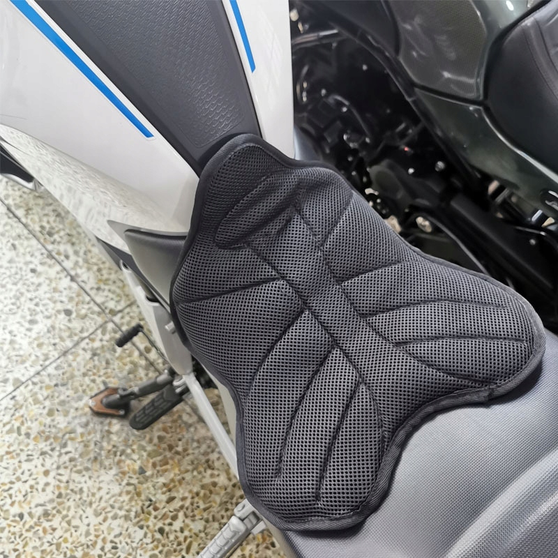 Gelová Podložka Na Sedadlo Motocyklu Polštář Prodyšná Síťovaná Krytka