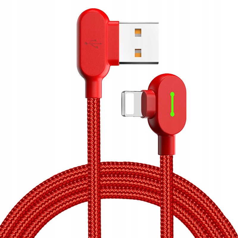 

Mcdodo kabel Button Usb Lightning 1,2 m czerwony C
