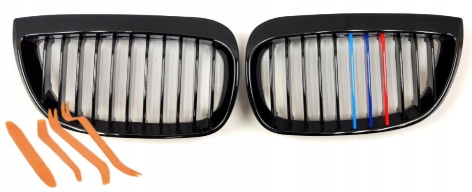 A11204 - BMW E87 нирки решітка решітки гриль M look глянець