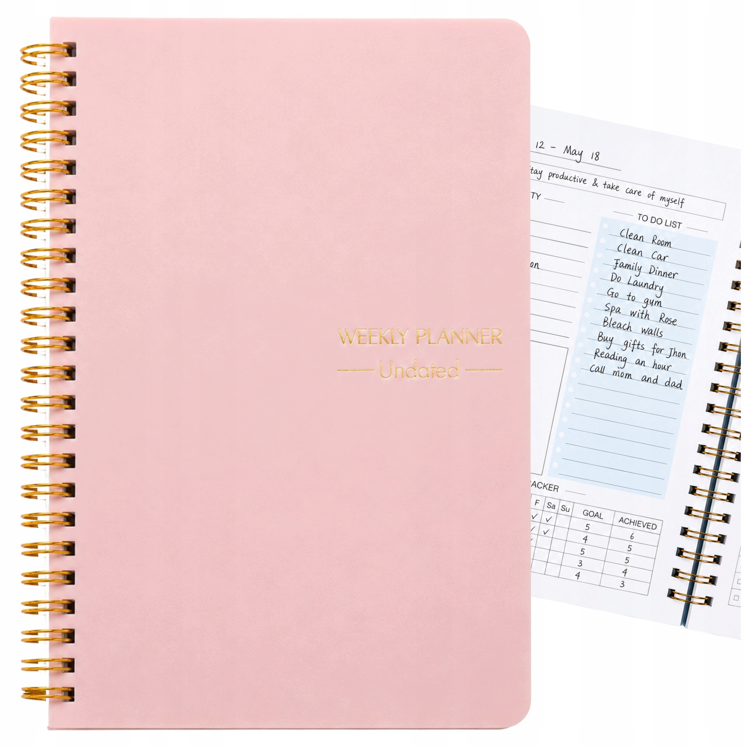 Notes A5 Notatnik Planer Organizer Zeszyt W Linie 52 Kartki