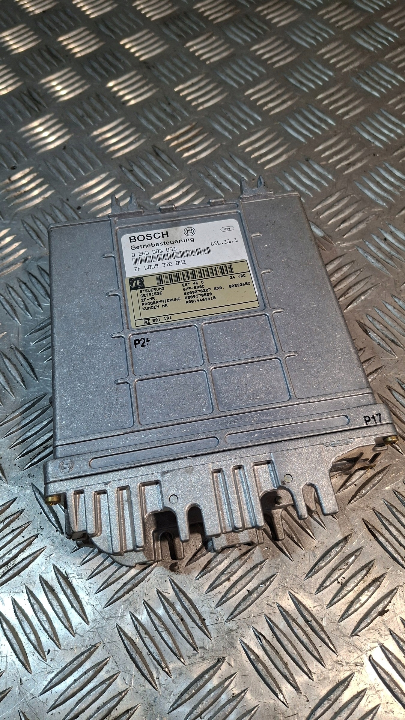 Bedienteil Computer Getriebe getriebe ZF 6HP-592C