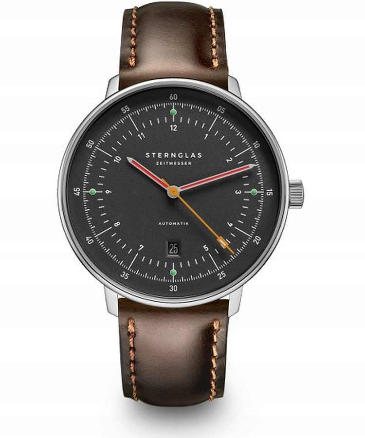 Pánské hodinky Sternglas Hamburg Neugraphit Automatic
