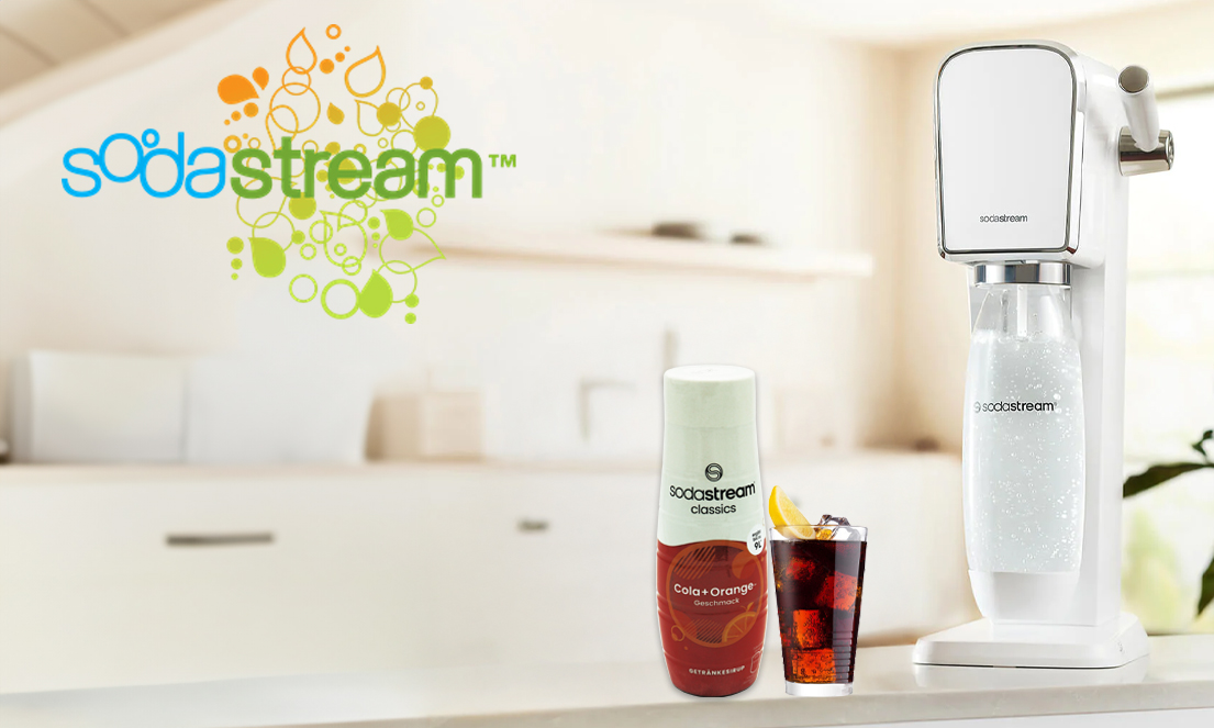 SYROP KONCENTRAT DO SATURATORA SODASTREAM COLA ORANGE 9L NAPOJU Z 440ML Marka SodaStream