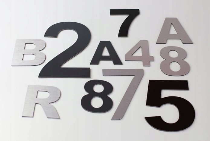 Oznaczenie domu cyfra lub litera wysokości 300 mm Marka MDM
