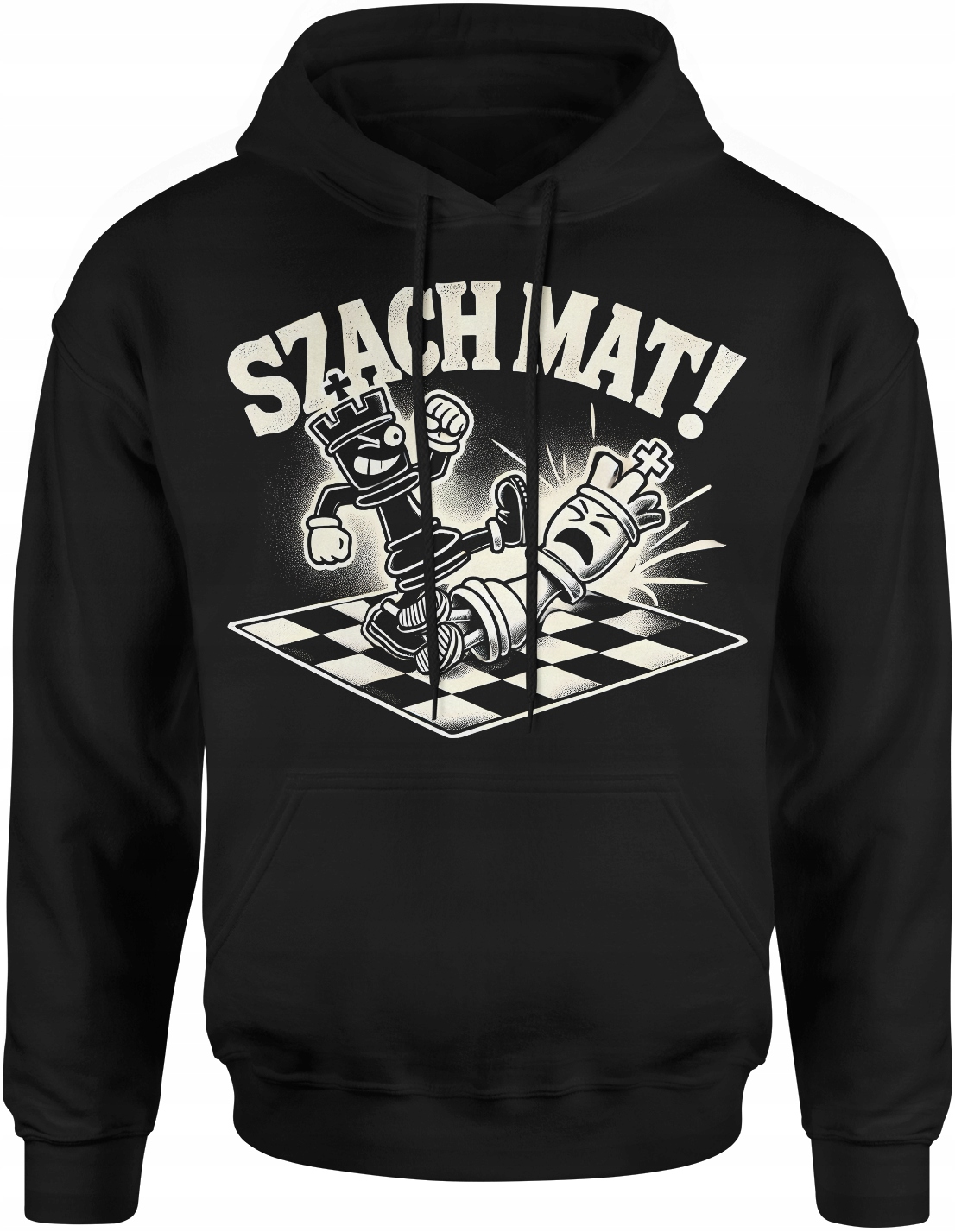 Szachy Bluza Męska Dla Szachisty Szach Mat Śmieszna Z Nadrukiem S