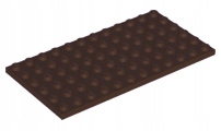 

Lego 3028 Płytka 6x12 brązowa ciemna Nowa (10g)