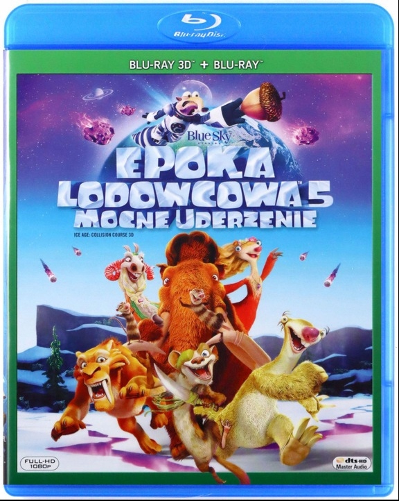 Epoka Lodowcowa 5 Mocne Uderzenie BLU-RAY3D Folia