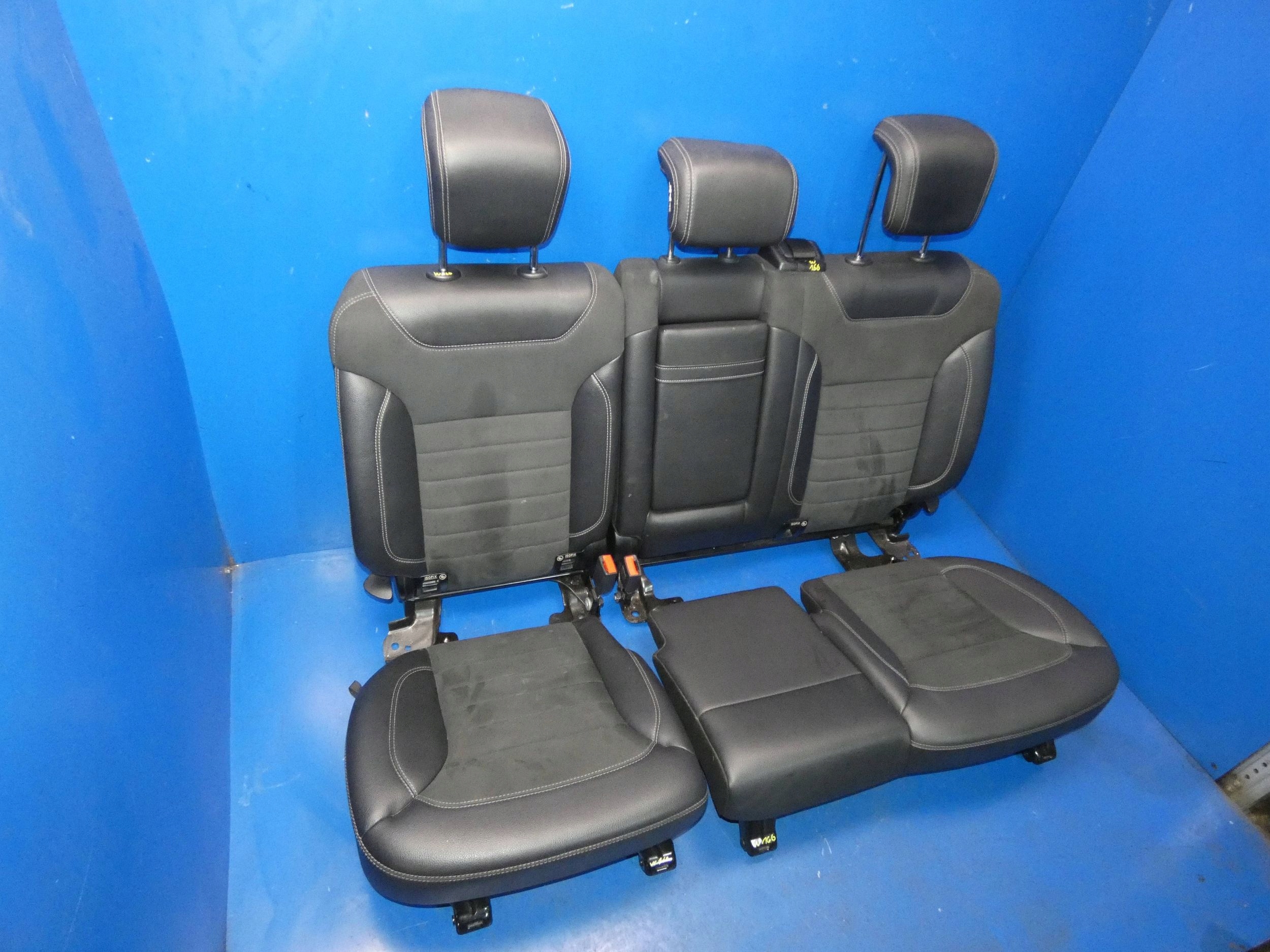 MERCEDES ML W166 GLE Sitz Sitze heck KOMPLET