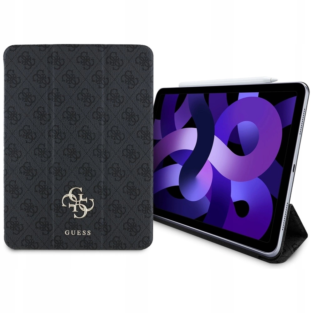 Pouzdro Guess Magnetic 4G Big Logo pro iPad Air 11" 2024 černé