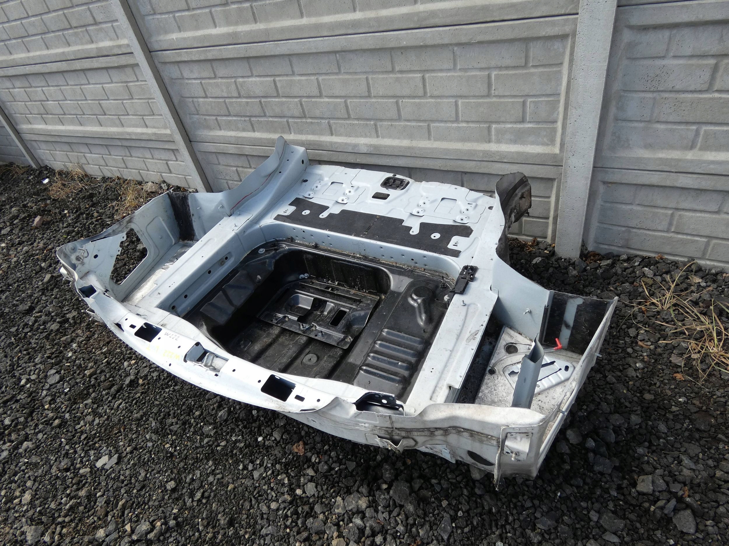 MERCEDES S KLASA W222 LONG sump rear panel quarter rear part