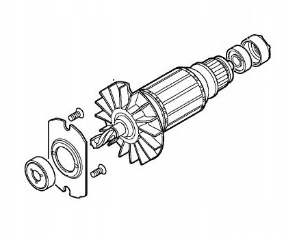 Bosch Rotor Vrtacího Kladiva Gbh 2-24 D 2-24 Df Originál 1614010275