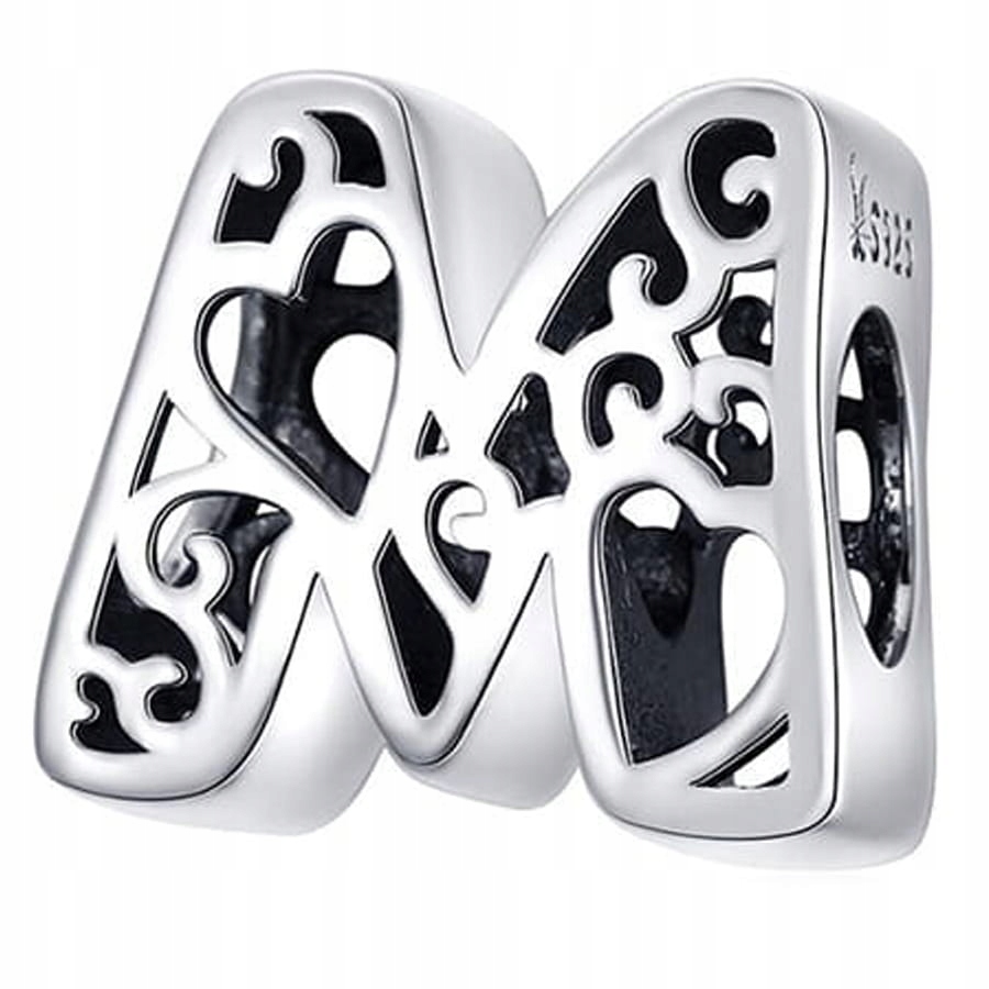 

Charms Do Pandora Zawieszka Literka M Srebro 925