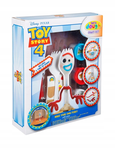 

Toy Story 4 Stwórz Sztućca Twój Własny Ciastolina