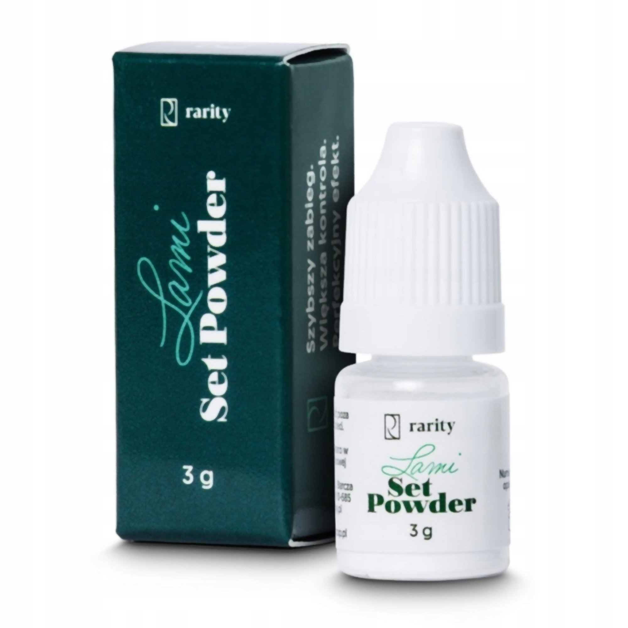 Puder do zagęszczania i Stabilizowania Preparatów do Laminacji Rzęs 3g