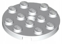 

Lego Płytka 4x4 Okrągła Biała (60474/4515347)