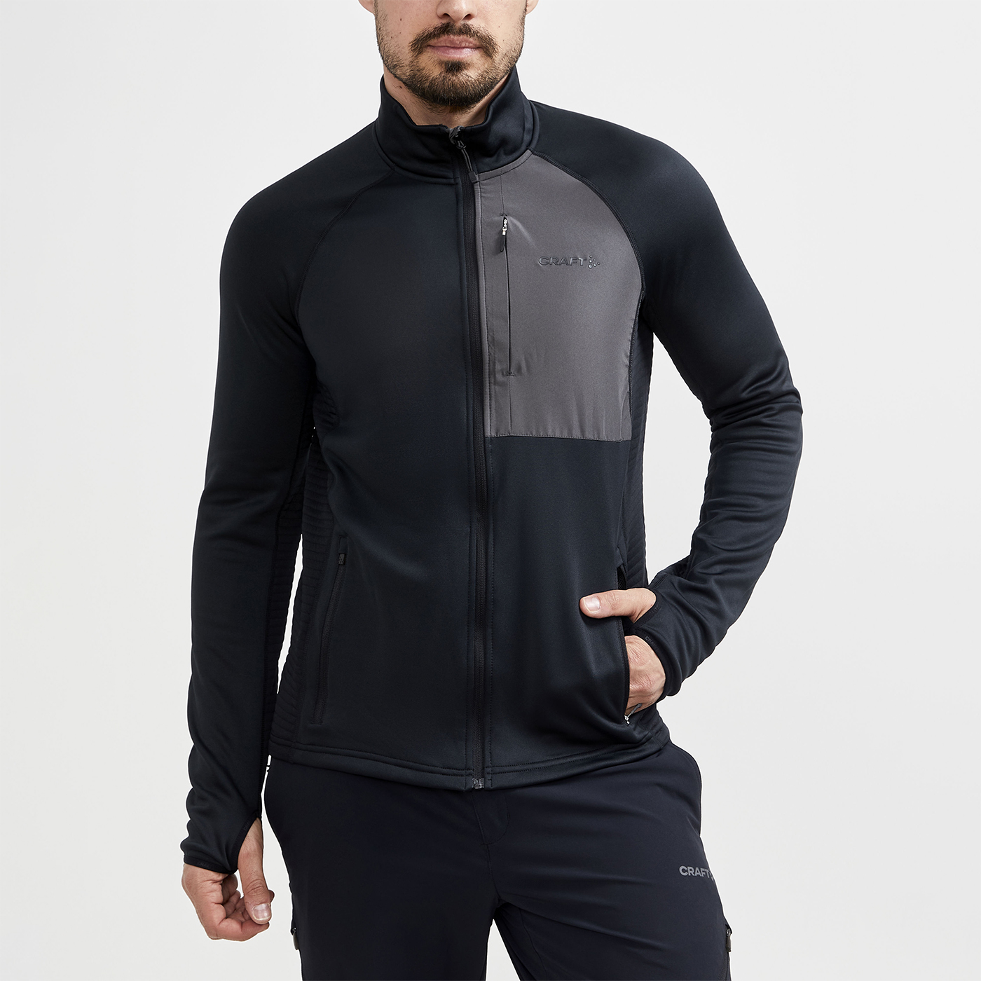 MĘSKA BLUZA ADV TECH FLEECE CRAFT Właściwości brak