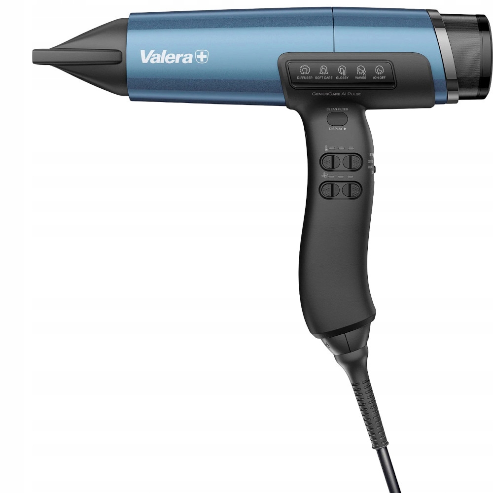Suszarka do włosów Valera Geniuscare Ai Pulse 2400W Pacific Blue