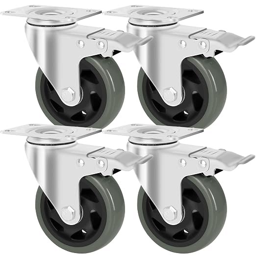 Sada 4 otočných koleček 125 mm – Liferun