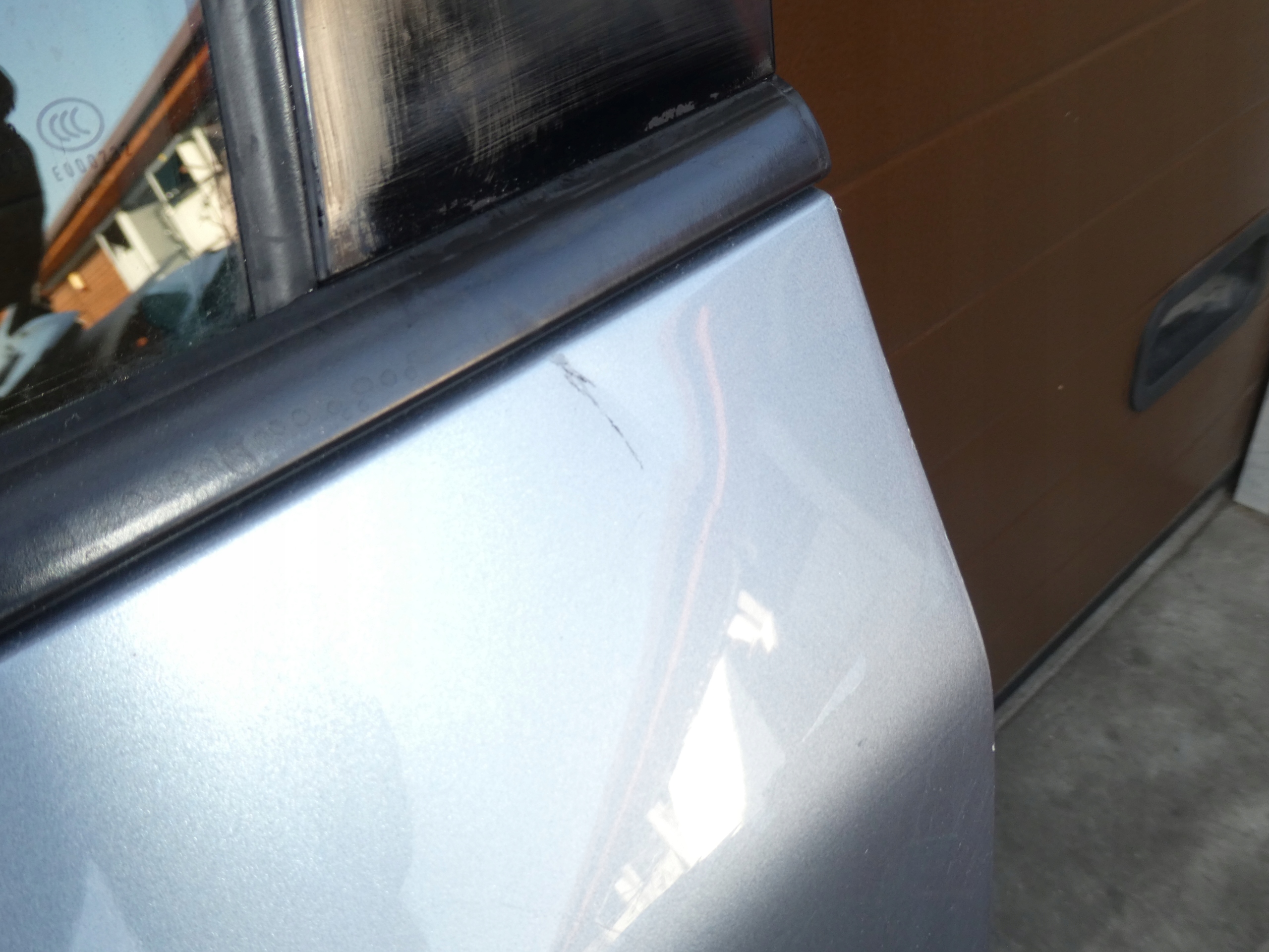 complete door left front LF8L SKODA SUPERB II