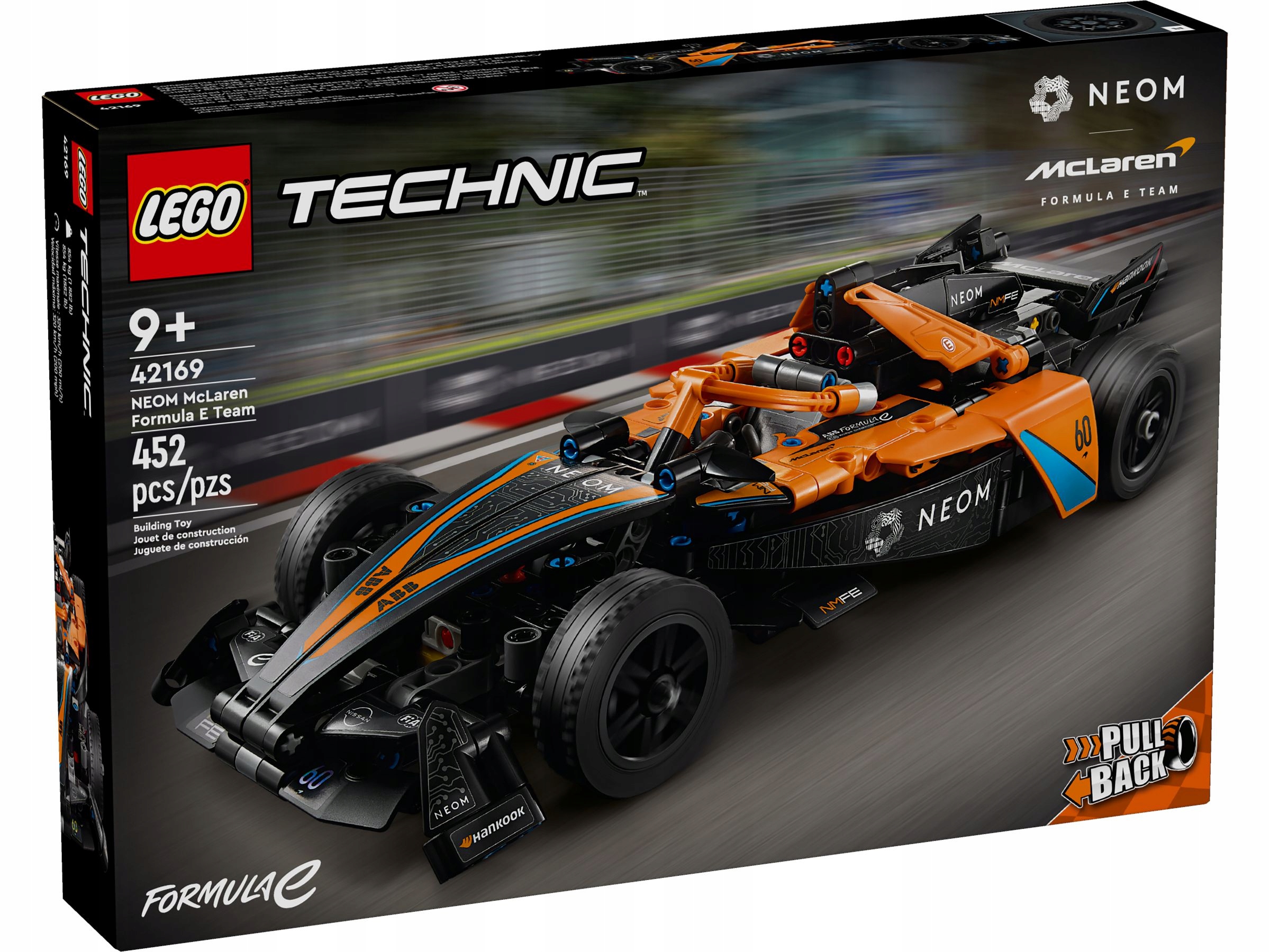 Lego Technic Neom McLAREN Formula E Race Car 42169