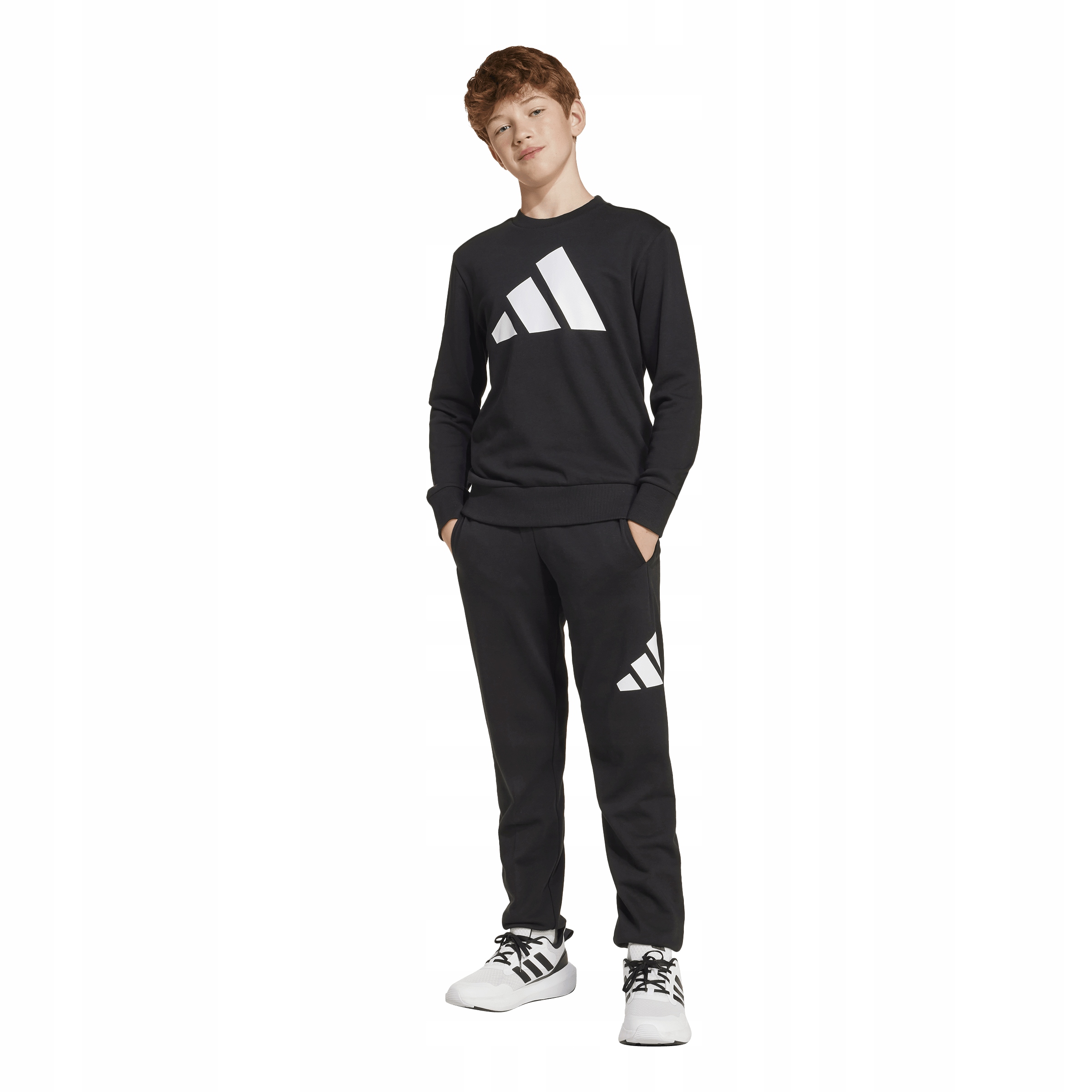 dres młodzieżowy adidas r 128 JD2102 bawełna