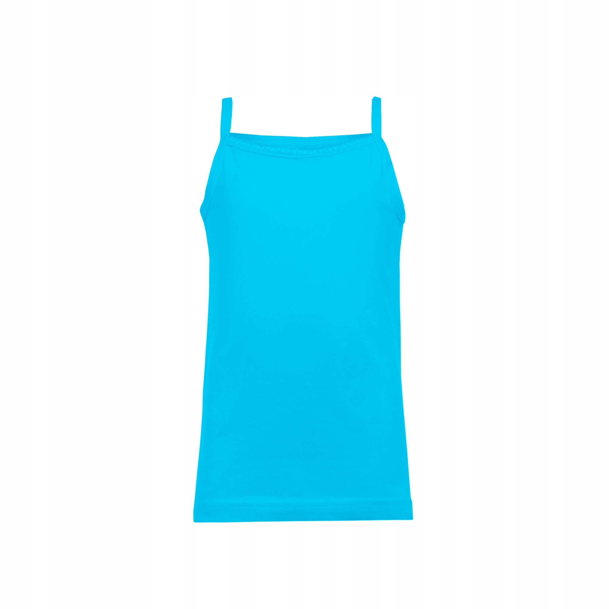 BLUZKA KOSZULKA 100% BAWEŁNY RAMIĄCZKA DAMSKA - S Rozmiar S