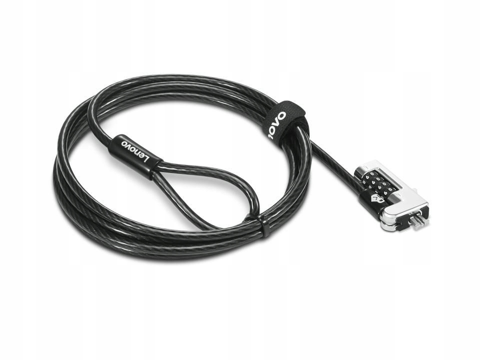 Lenovo Cable Lock Black 1.8 M