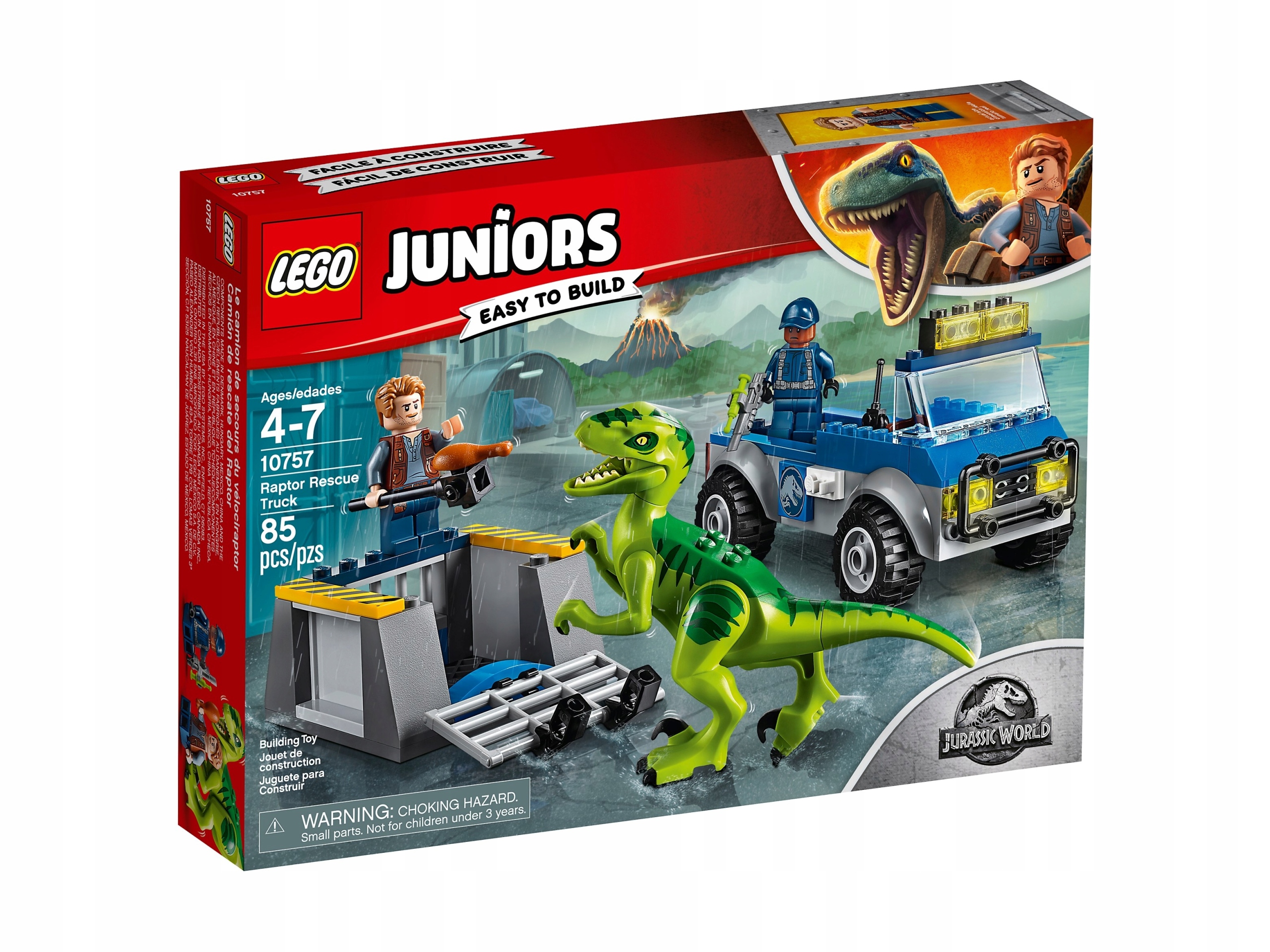 Lego Juniors 10757 Na záchranu raptorů Nové