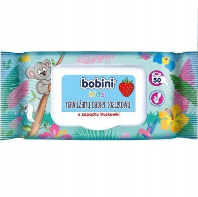

Bobini papier toaletowy nawilżany 50 sztuk