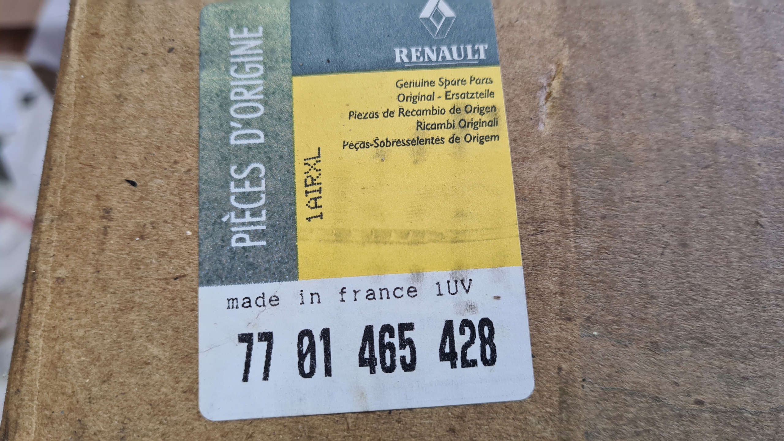 ZAWORY SKRZYNI AUTOMATYCZNEJ RENAULT R21 L483 Car type Passenger cars