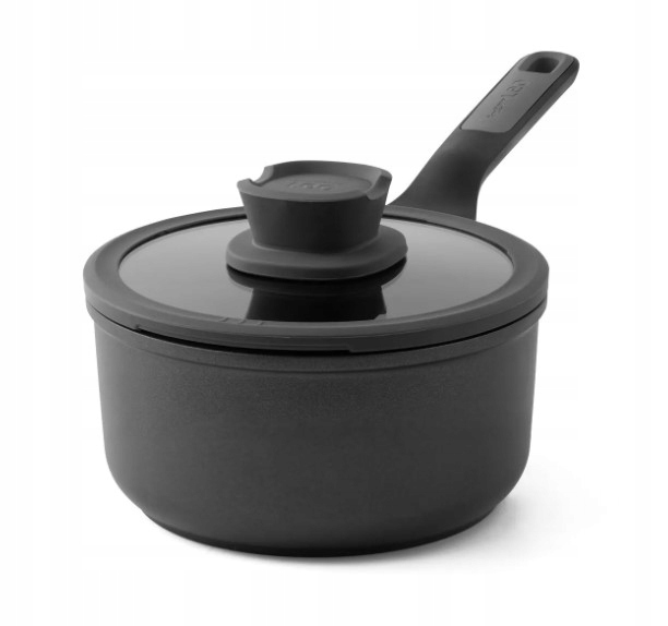 Rondel z powłoką nieprzywierającą z pokrywą Stone+ BergHOFF 2l 18cm