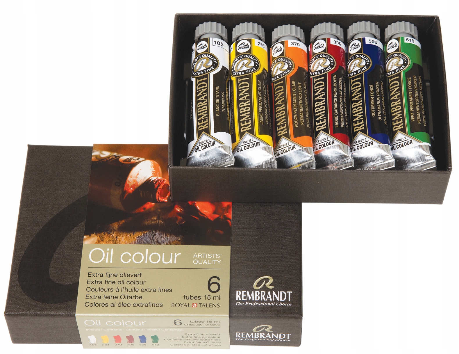 Talens Rembrandt Starter Olejové barvy 6x15ml