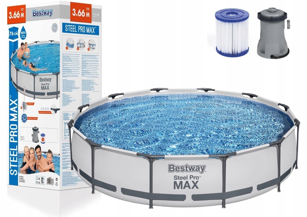 Bazén Rámový 366 x 76 cm Bestway 56416